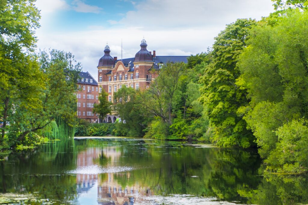 Copenhagen, Kastellet Fortress, moat